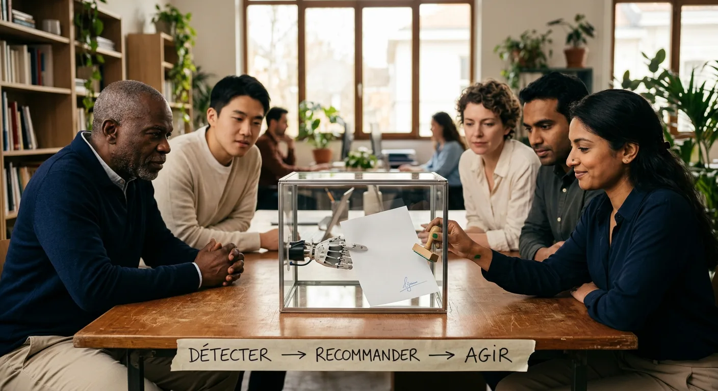 Faire aimer l'IA à ton équipe : la méthode détecter, recommander, agir