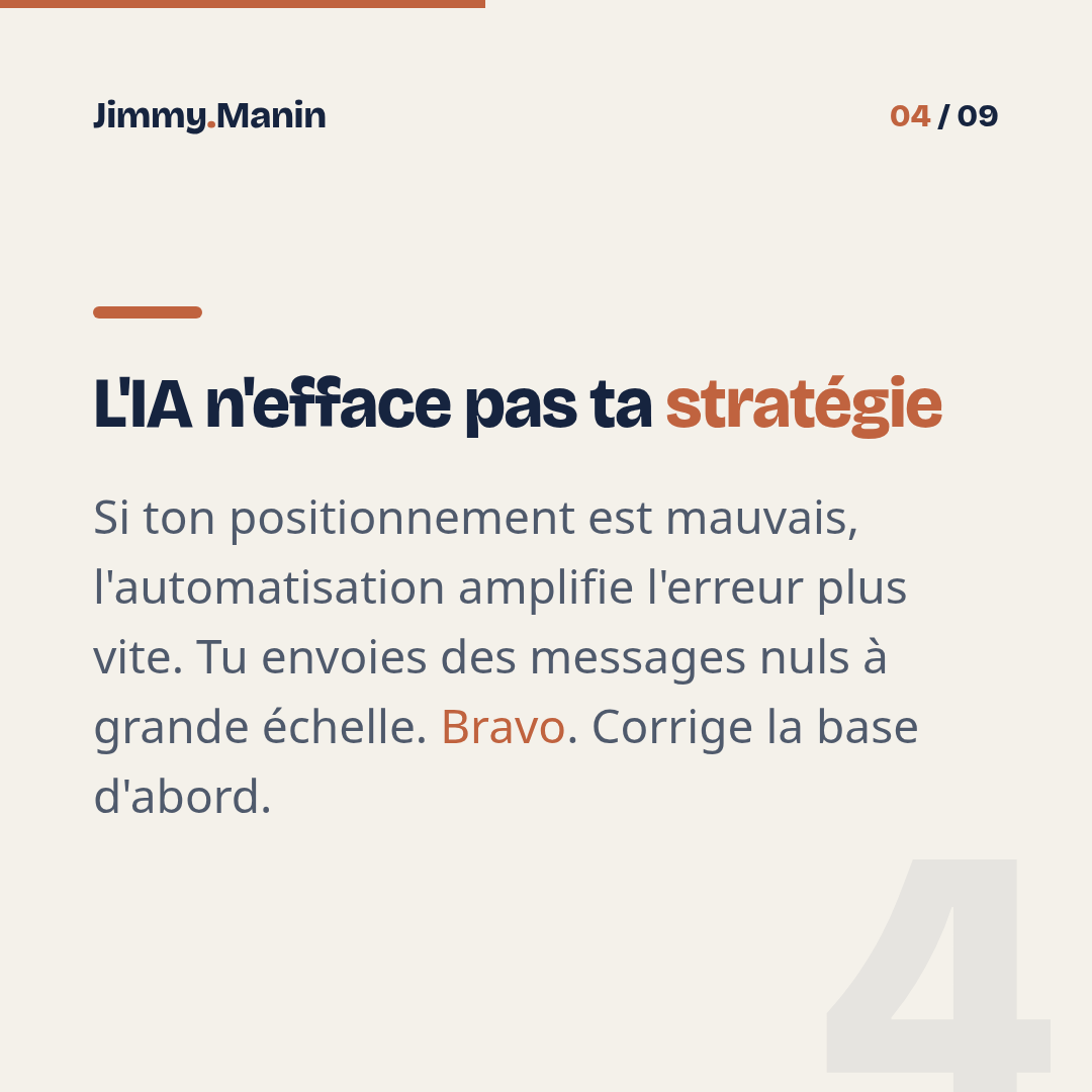 Trouver ses 10 prochains clients avec l'IA ce week-end — 4/9