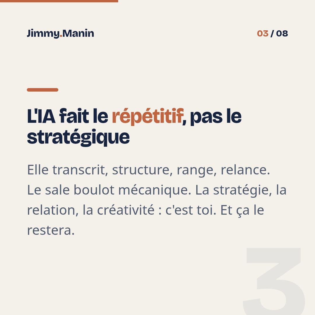 Automatiser ses comptes rendus pour gagner 5h par semaine — 3/8