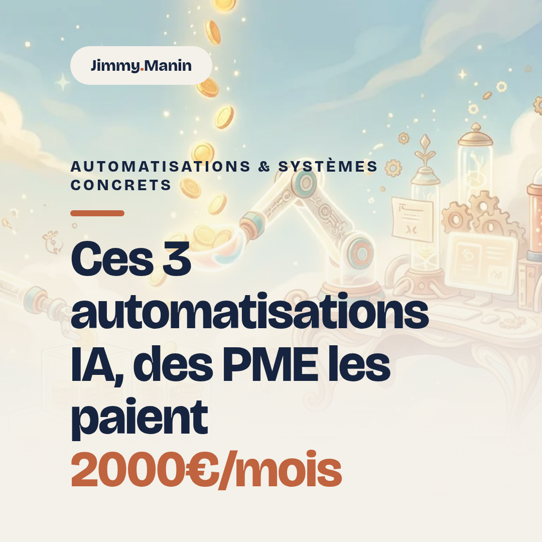 La plupart des freelances galèrent à vendre l'IA parce qu'ils parlent technique...