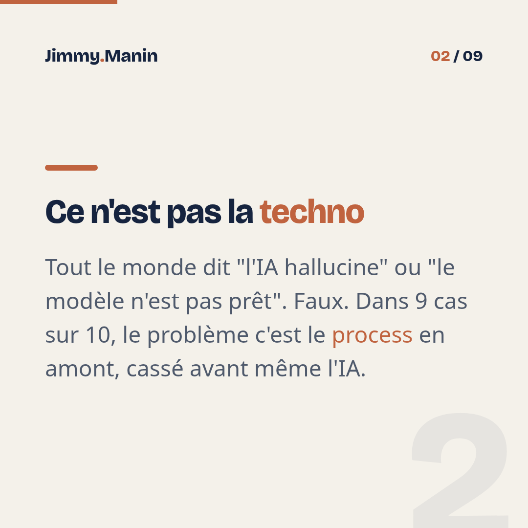 Pourquoi 80% des projets IA échouent (et comment je fais partie des 20%) — 2/9