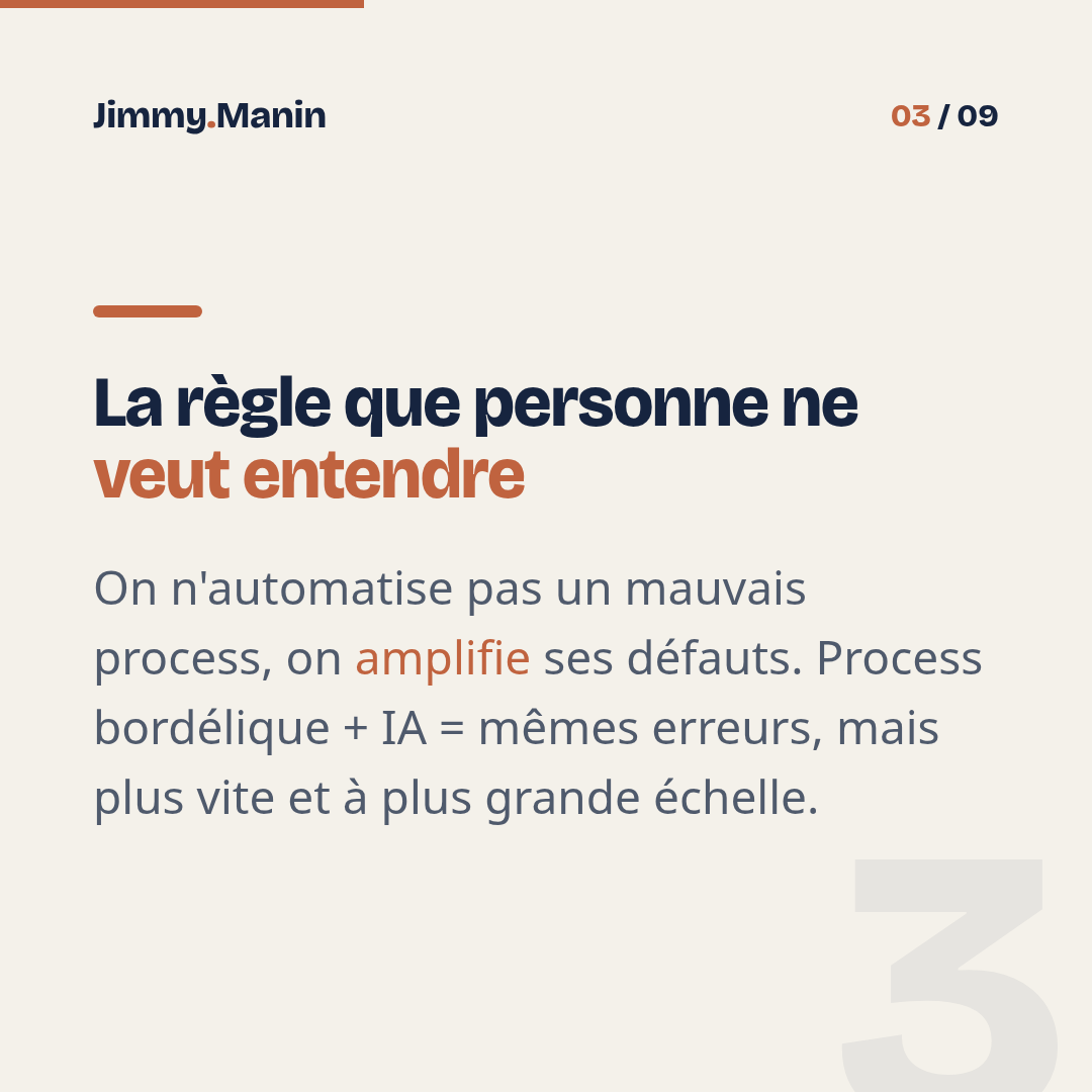 Pourquoi 80% des projets IA échouent (et comment je fais partie des 20%) — 3/9