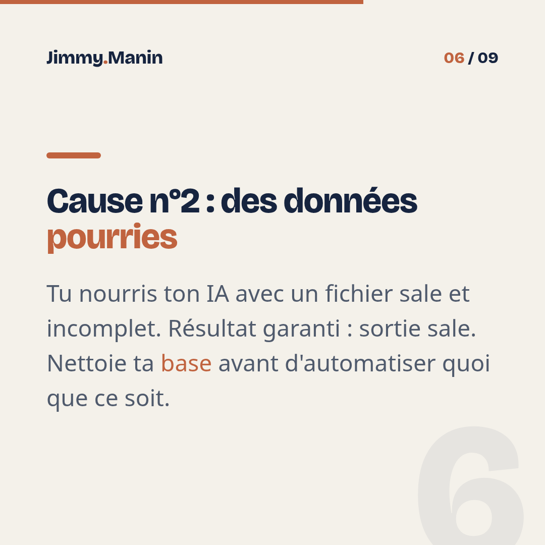 Pourquoi 80% des projets IA échouent (et comment je fais partie des 20%) — 6/9