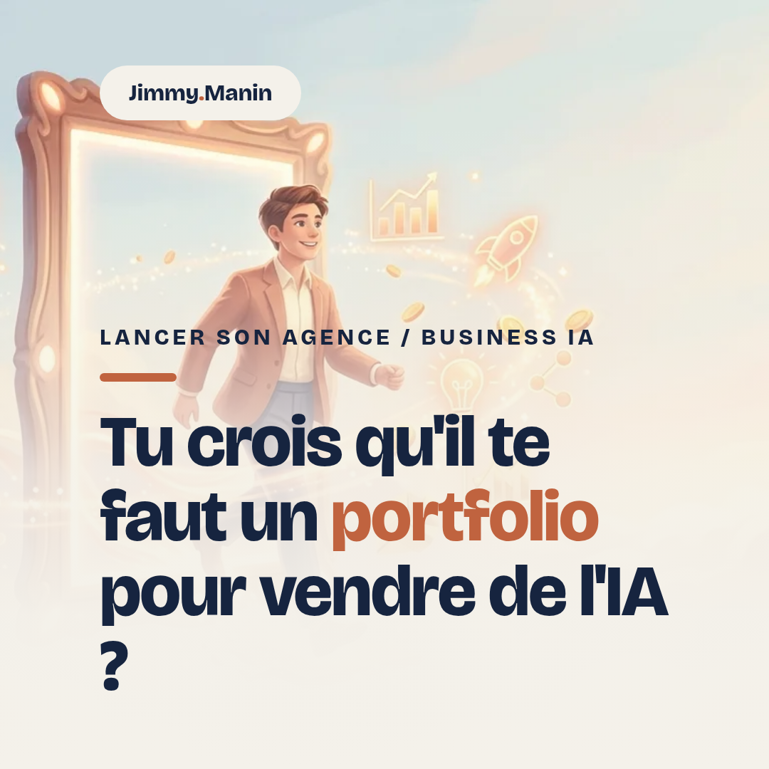 Le mythe du portfolio, c'est l'excuse parfaite pour ne jamais commencer.

Tu att...