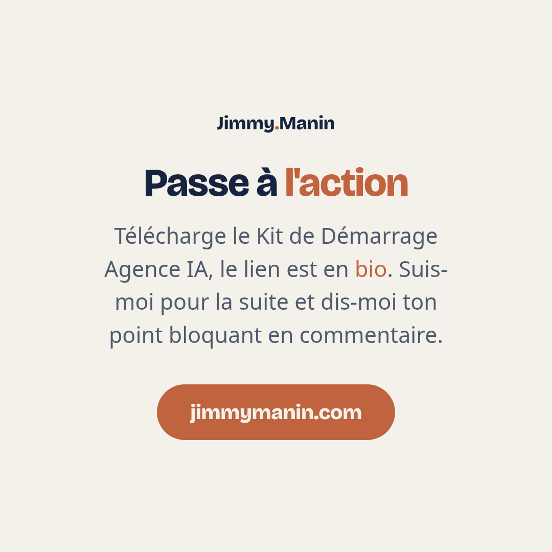 Le plan jour par jour pour 5 premiers clients en 30 jours — 8/8