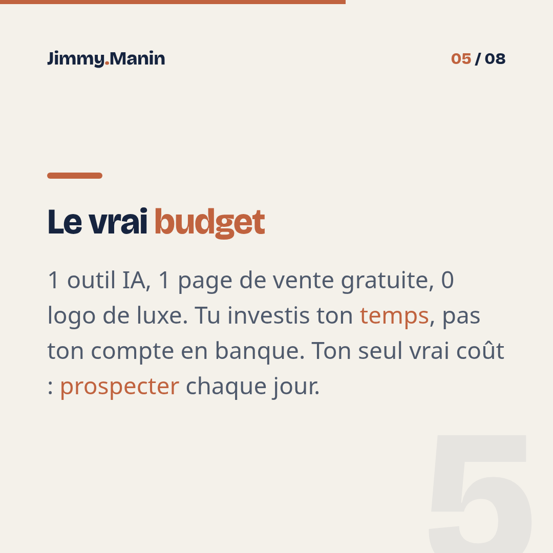 3 business IA rentables à lancer en 2026 avec moins de 100€ — 5/8