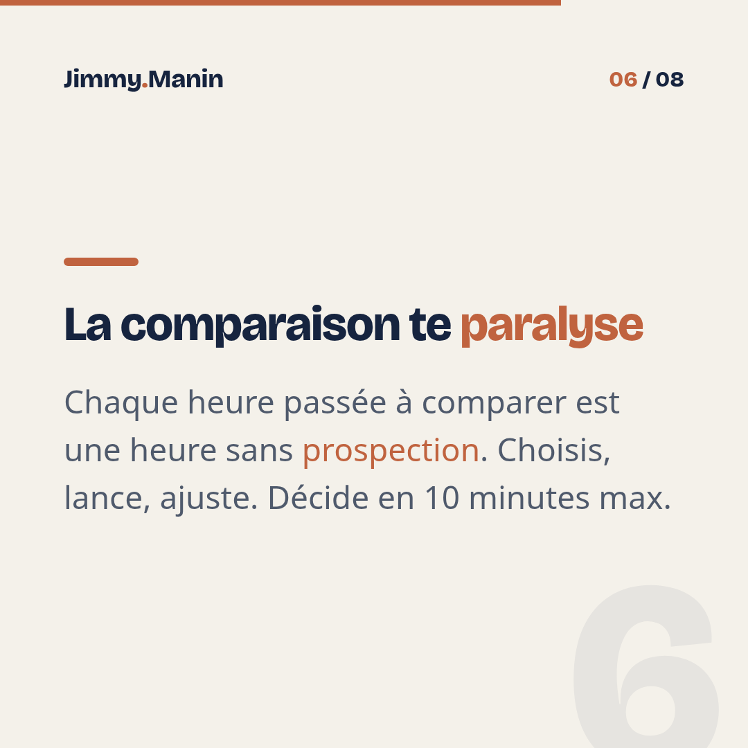 Arrête d'attendre l'outil IA parfait pour commencer — 6/8