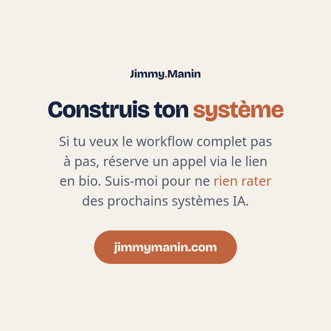 Le workflow d'agents IA qui produit ton contenu pour 3 plateformes — 8/8