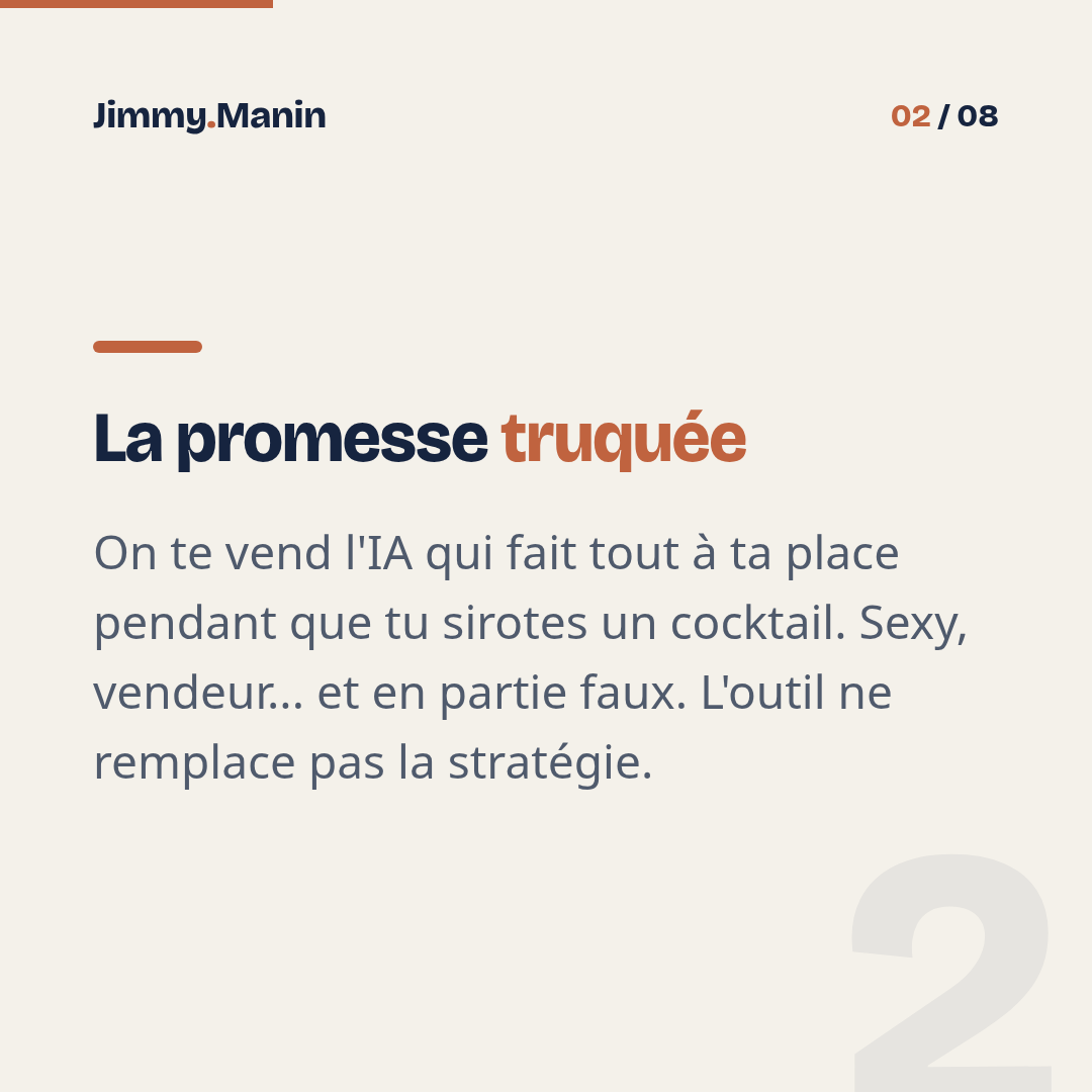 Le vrai du flan derrière les 27 000€ en 30 jours avec l'IA — 2/8